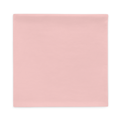 Light Pink Premium Linen-Feel Throw Pillow Cover – Perfect for Summer